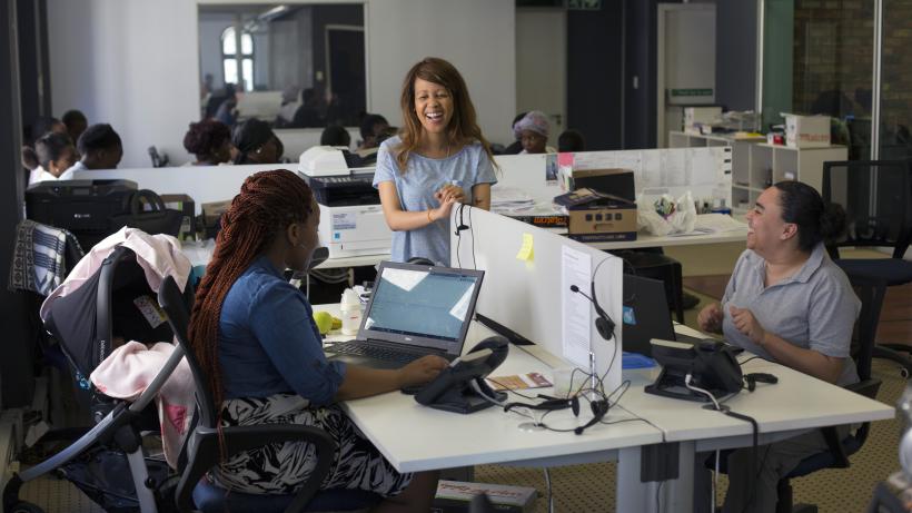 Women-led start up in Cape Town, South Africa