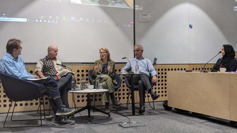 Chris Woodruff, Dean Karlan, Liz Lloyd, Adnan Khan