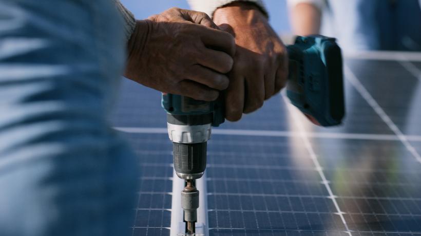 Solar panels - Photo by Kobus Louw 