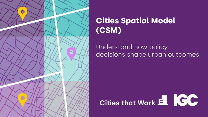 Cities Spatial Model
