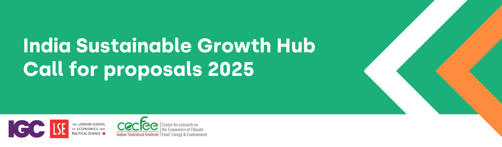 India Sustainable Growth Hub call for proposals