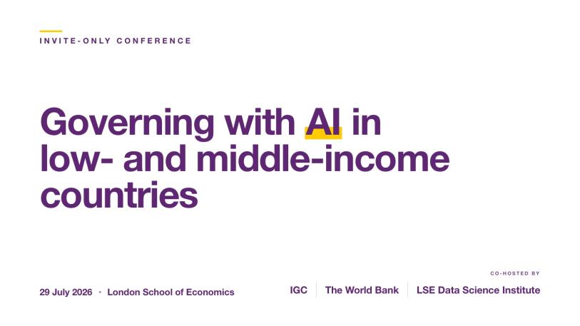 Governing with AI in LMICs Event Graphic 