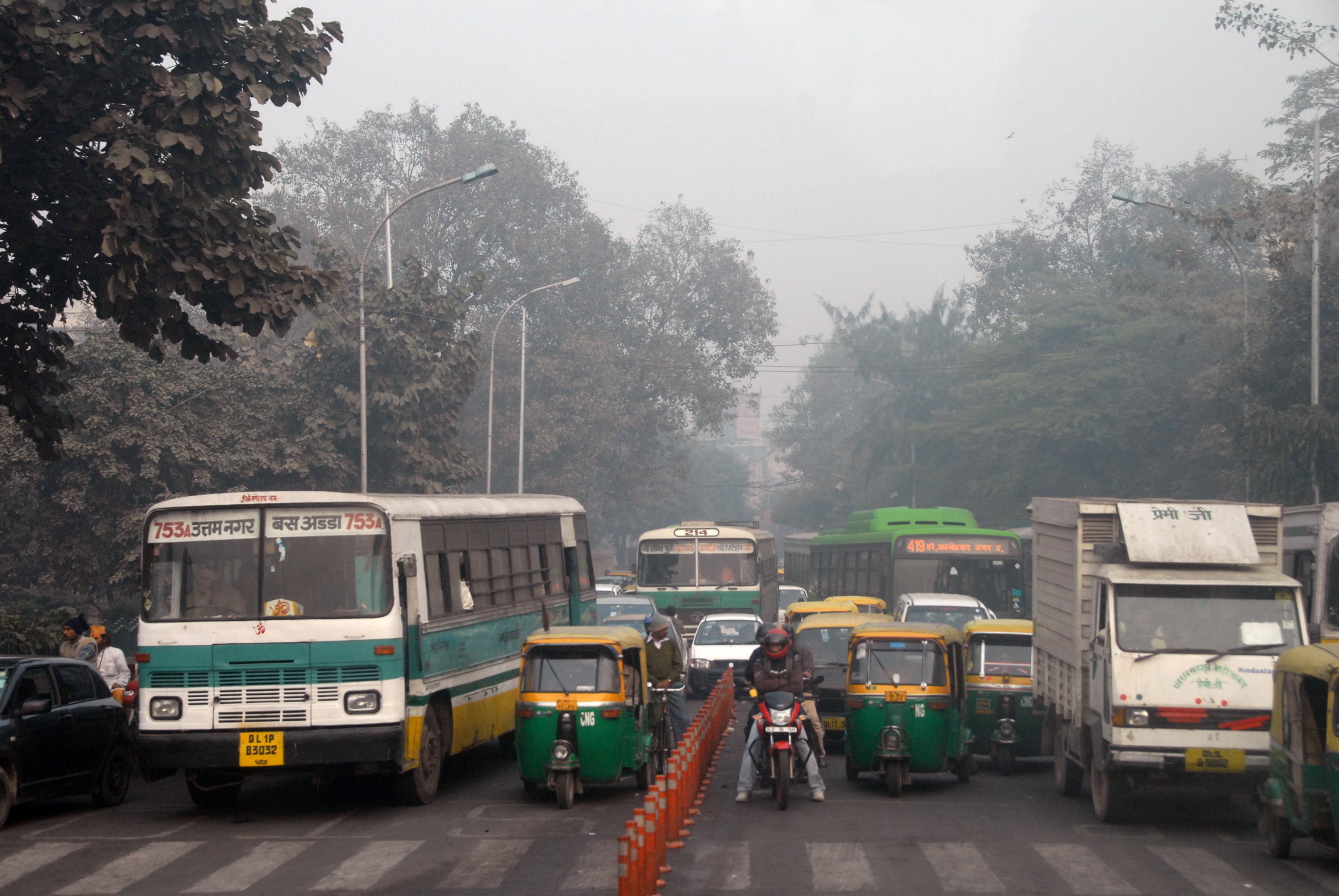 India - cities - congestion - Delhi#